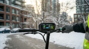 Using eco or moderate power modes in winter to conserve battery life and extend range.